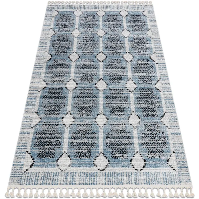 RUGSX Kleden Rugsx Tapijt modern BELLE BR22A beige / blauw
