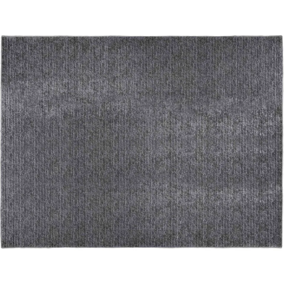 vidaXL Vloerkleed Antraciet 300 x 400 cm 100% Polyester 3 mm Wasbaar, foto 3