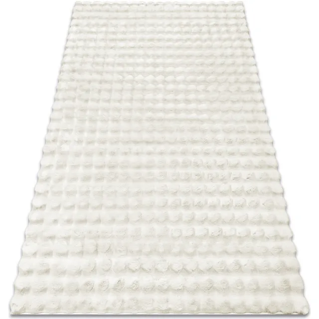 RUGSX Kleden Rugsx Tapijt BUBBLE wit 11 IMITATIE VAN KONIJNENBONT