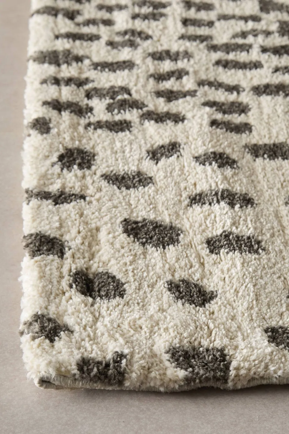 NOUS Living vloerkleed Moon zwart/crème, foto 4