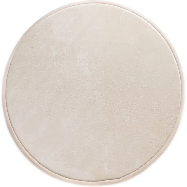 Amiah Speelkleed rond - Pluffy crème 80