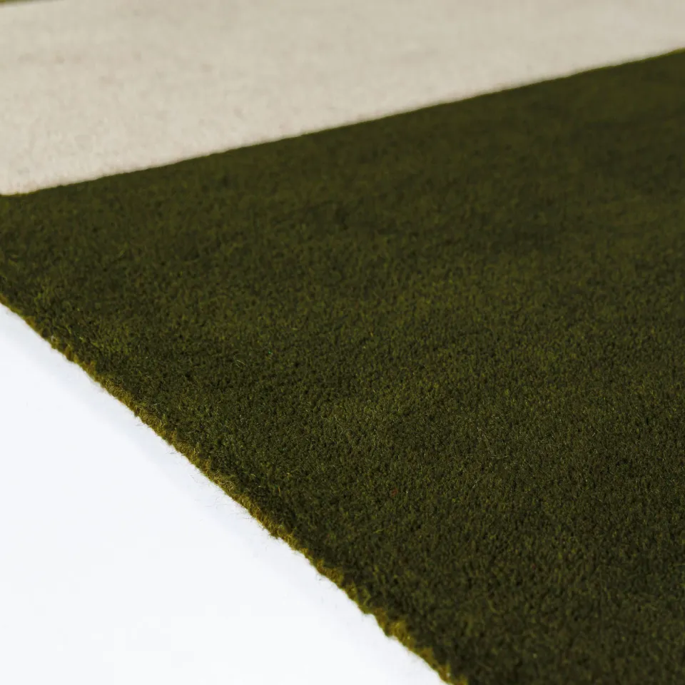 Flair Rugs Collage Modern Cut-Out wollen loper groen, foto 5