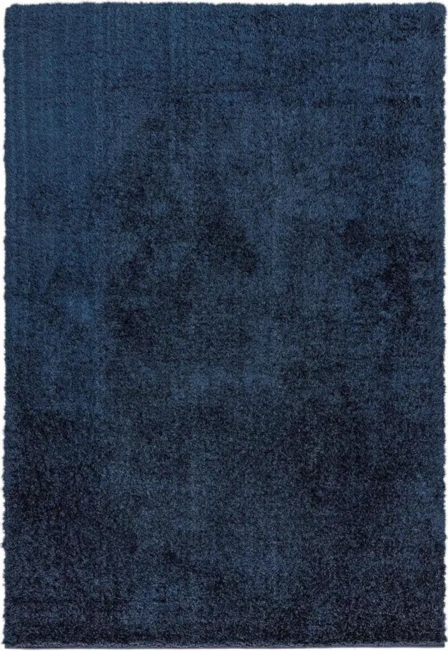 Eazy Living Easy Living - Payton-Navy Vloerkleed - Rechthoek - Laagpolig Tapijt - Modern - Blauw