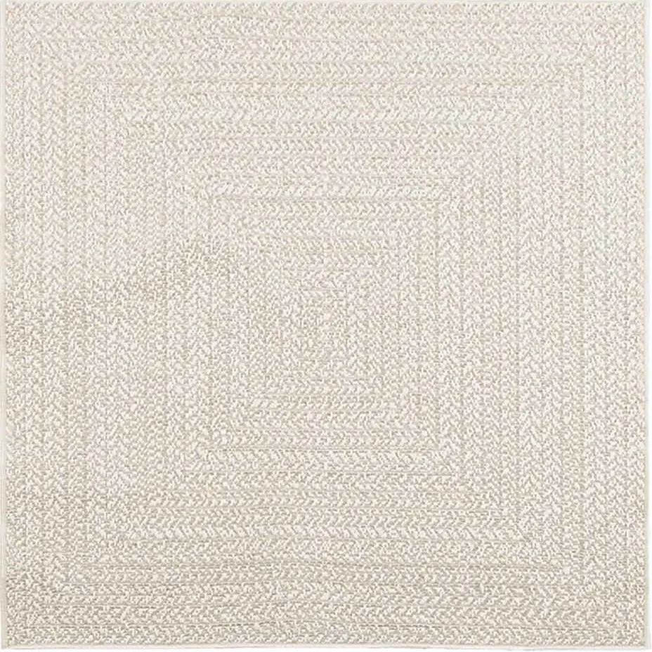 vidaXL Vloerkleed ZIZUR room binnen en buiten 60x110 cm jute look crème, foto 5