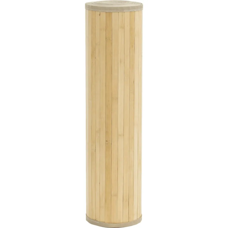 vidaXL Vloerkleed rechthoekig 80x200 cm bamboe lichtnaturel Beige