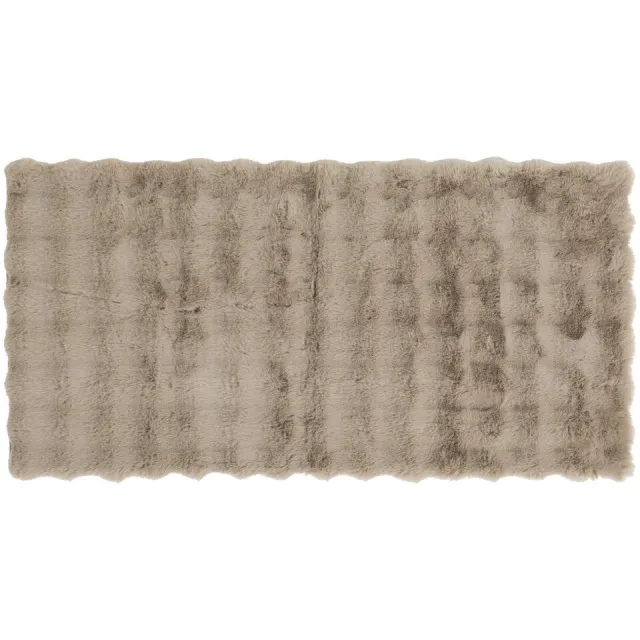 Kwantum Poppy vloerkleed taupe