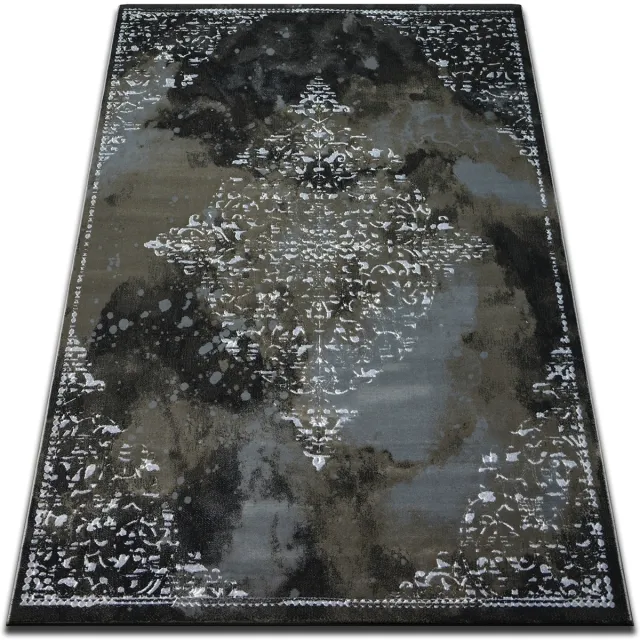 RUGSX Kleden Rugsx Tapijt VOGUE 478 zwart / bruin 240x330 cm