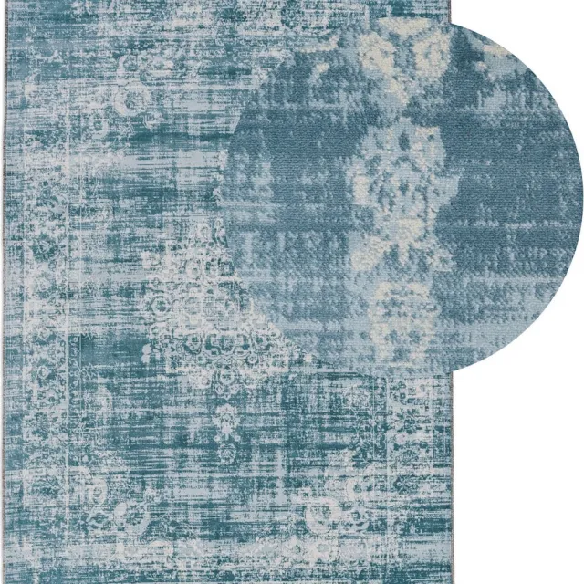 Lifa-Living LIFA LIVING Vloerkleed - Classic - 133x200 cm - Licht Blauw Lichtblauw
