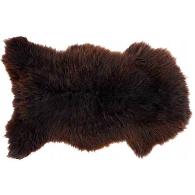 SKÓREX Natuurlijk Bruine Schapenvacht - Extra Groot (150cm)