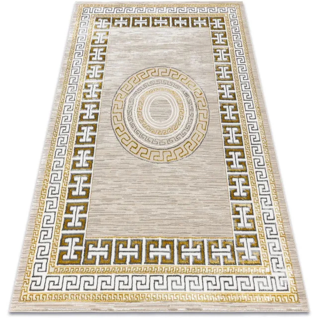 RUGSX Kleden Rugsx BLISS Z205AZ127 tapijt crème / goud - 200x290 cm Beige