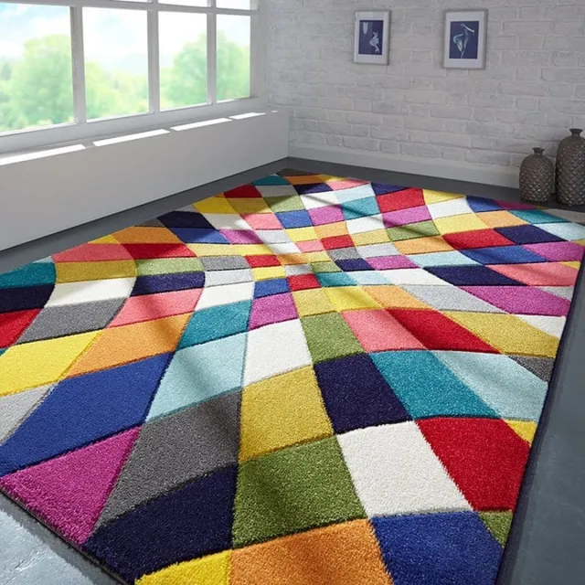 flycarpets Rhumba Modern Spectro Vloerkleed - Multi