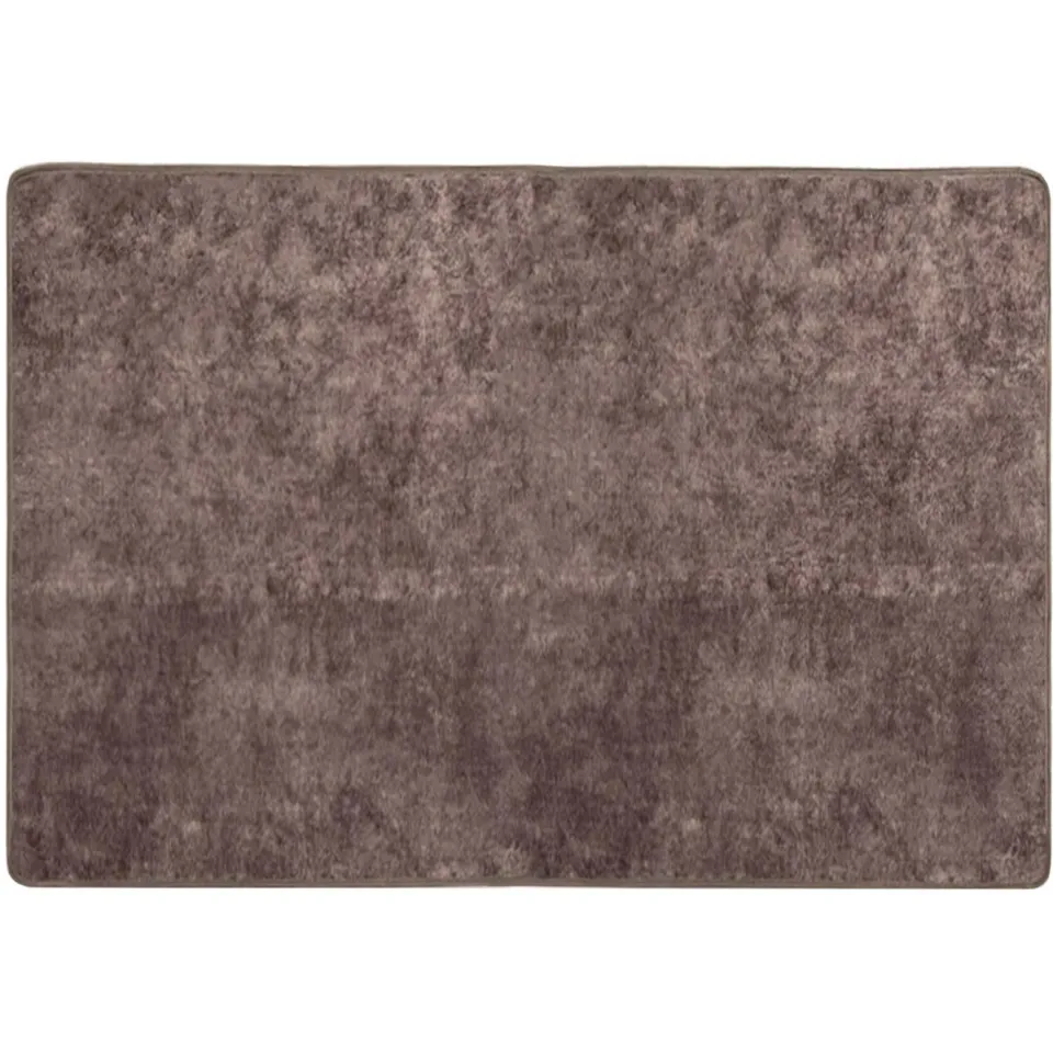 vidaXL Vloerkleedloper MARSA Grijs 100 x 150 cm Polyester en PVC