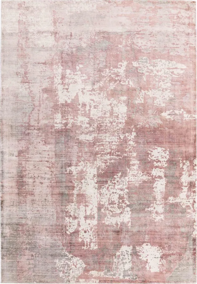 Eazy Living Easy Living - Gatsby-blush Vloerkleed - Rechthoek - Laagpolig Tapijt - Landelijk - Grijs, Roze