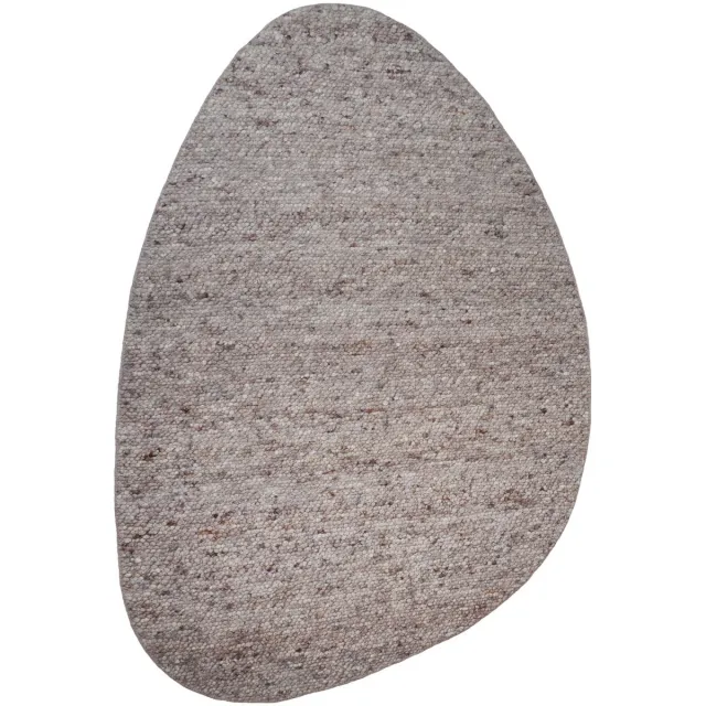 Veer Carpets Vloerkleed Stone Bruin 428 - Kiezelvormig