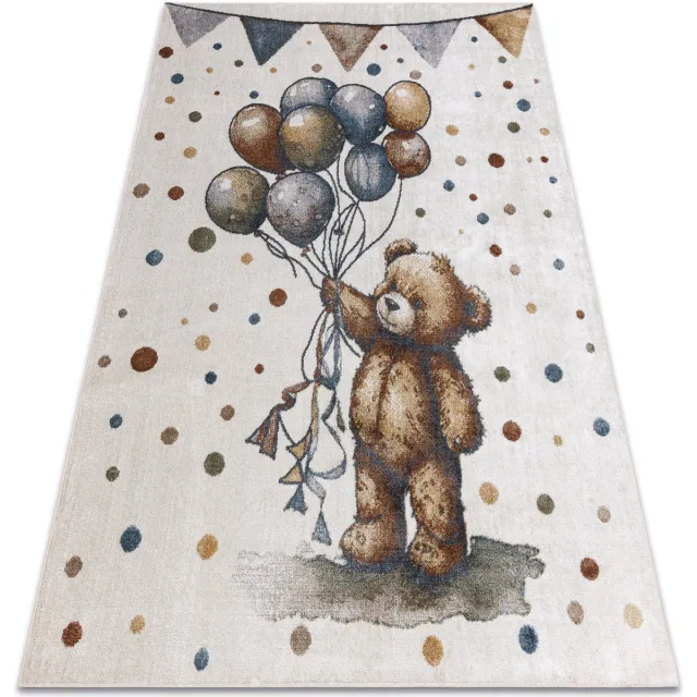 RUGSX Kleden Rugsx Tapijt BONO 9614 Beer, ballonnen room / 200x290 cm Beige