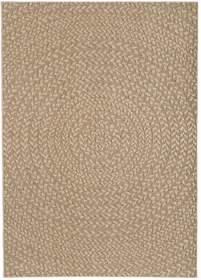 TT Home Buitenkleed - Geometrisch - Crème - 80 x 150 cm natur