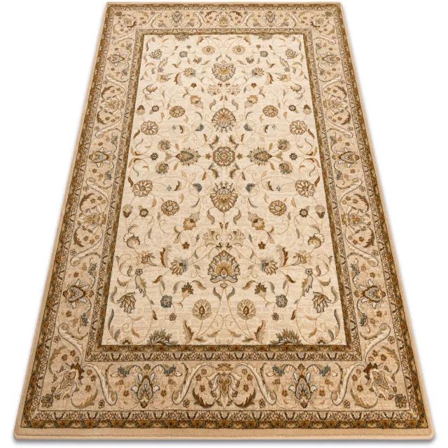 RUGSX Kleden Rugsx Tapijt OMEGA ARIES bloemen parel 300x400 cm Wit