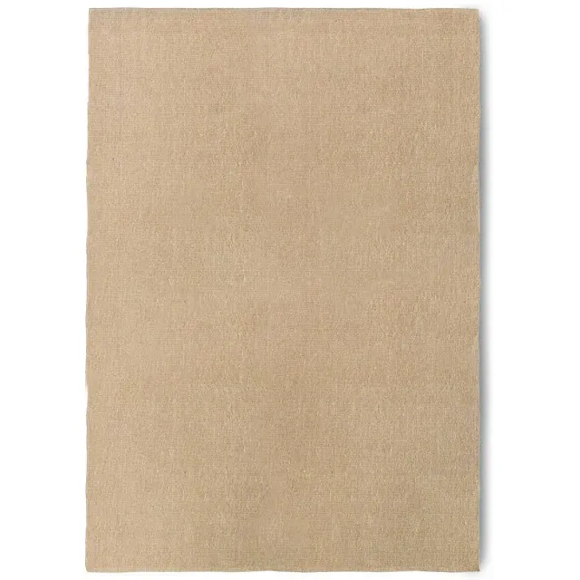 HKLIVING jute vloerkleed zand