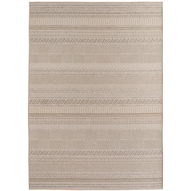 Dutch XXL Buitenkleed | Desert | Etnisch | Beige | 200x290 cm | Buitentapijt | Tuintapijt