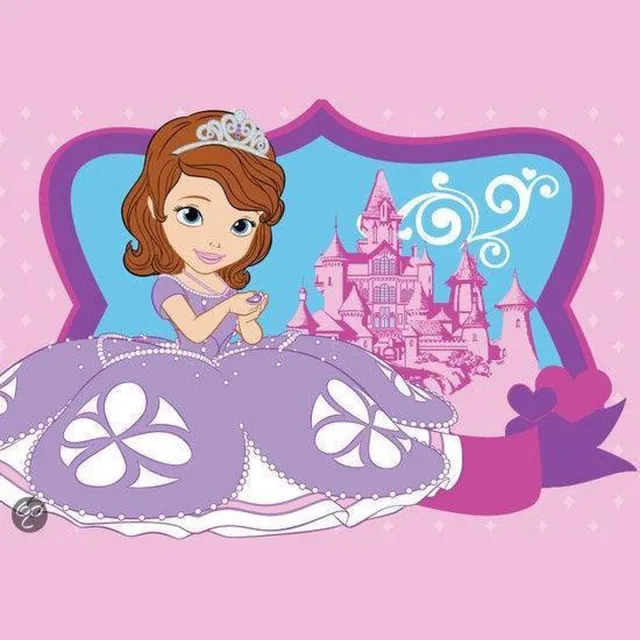 Associated weavers Vloerkleed Sofia Castle - 95x133cm Roze