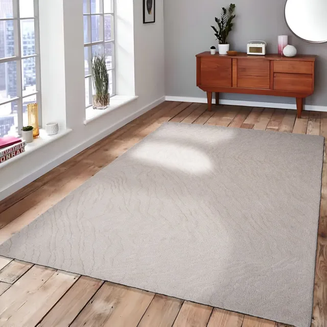 Dutch Lifestyle Atmore - Wol - Vloerkleed - Grijs/beige