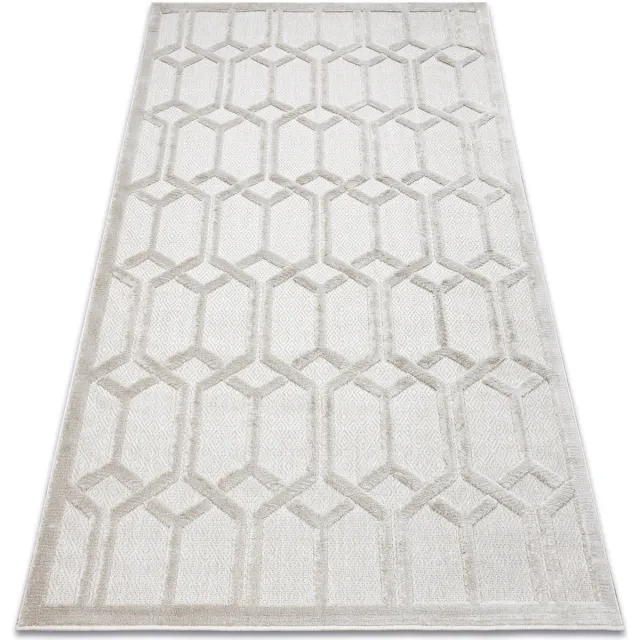 RUGSX Kleden Rugsx Tapijt SANTO SISAL 58385 Ruta, geometrisch beige 180x270 cm