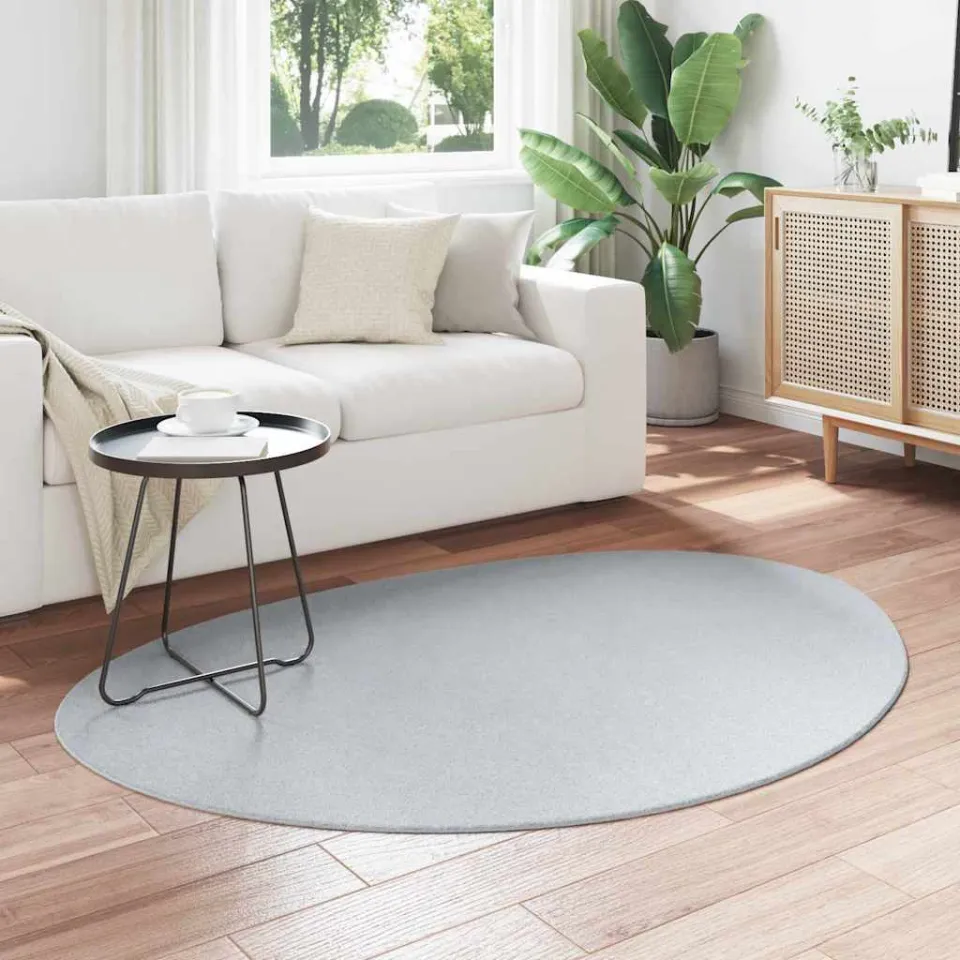 vidaXL Tapijt HUARTE Grijs 120 x 170 cm Polyester, foto 3