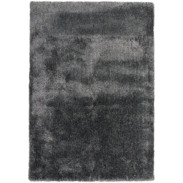 DÉJA Living Vloerkleed 130x190cm - Hoogpolig Blauw Stof - Lavar Mix