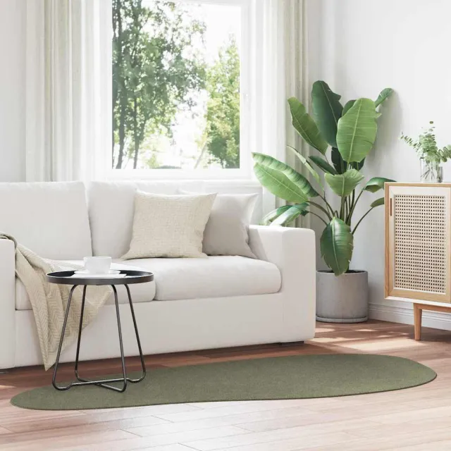vidaXL Tapijt HUARTE Bosgroen 100 x 200 cm Polyester