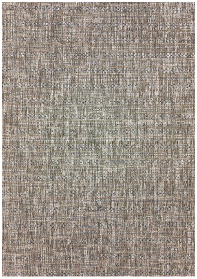 Dutch XXL Buitenkleed | Zagora | Strepen | Beige | Buitentapijt | Tuintapijt