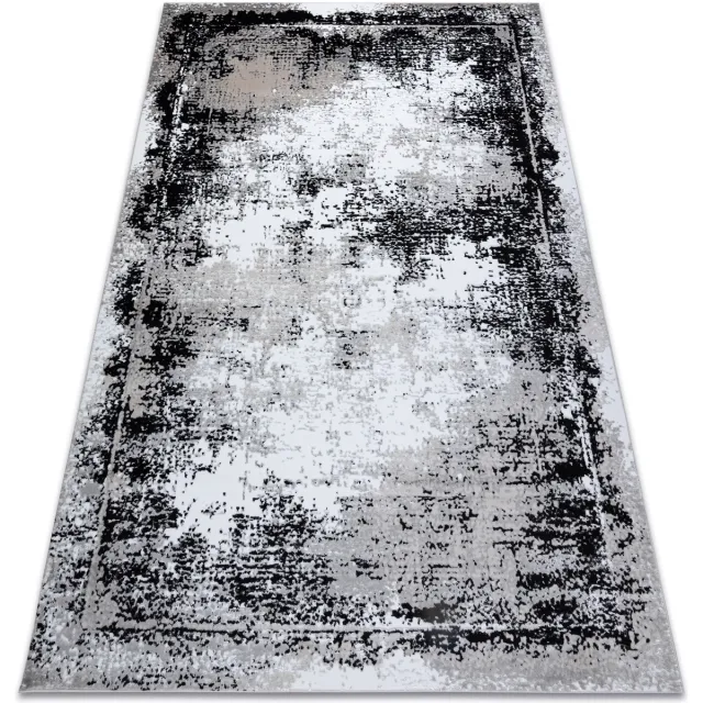 RUGSX Kleden Rugsx Tapijt GLOSS modern 8493 78 gewreven , 80x150 cm Grijs
