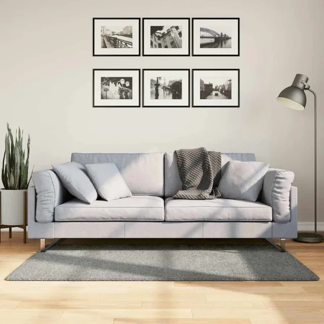vidaXL Vloerkleed PAMPLONA shaggy hoogpolig modern 80x150 cm groen