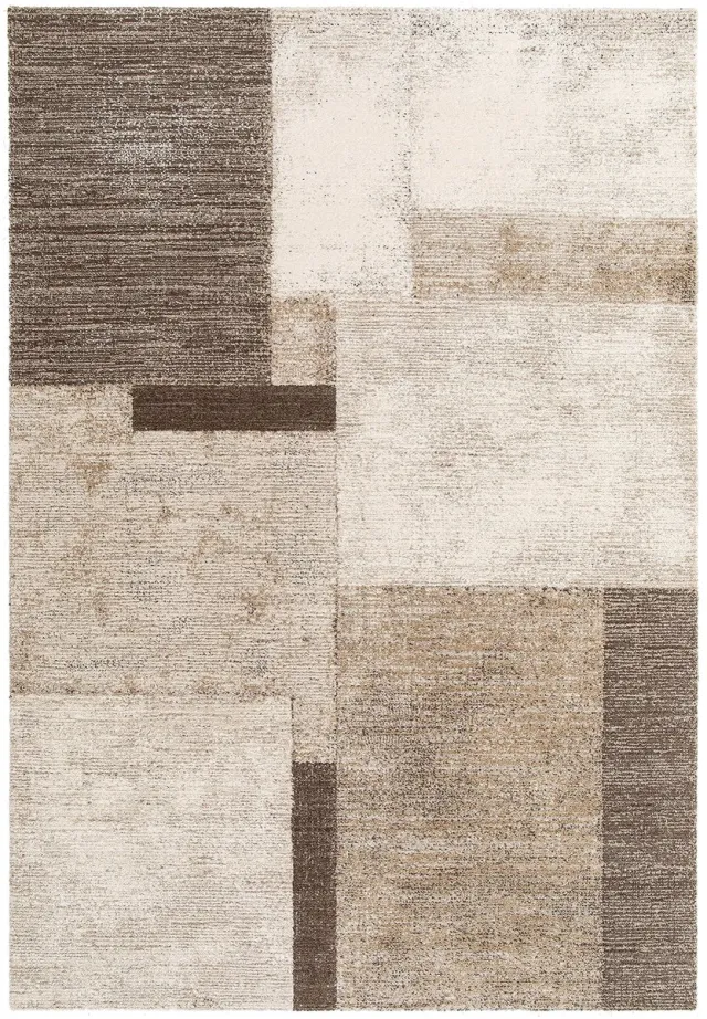 AFK Living Zacht design tapijt STAEL beige