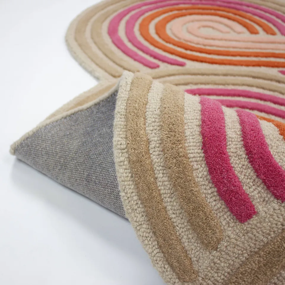 Flair Rugs Spiral Shaped vloerkleed roze, foto 5