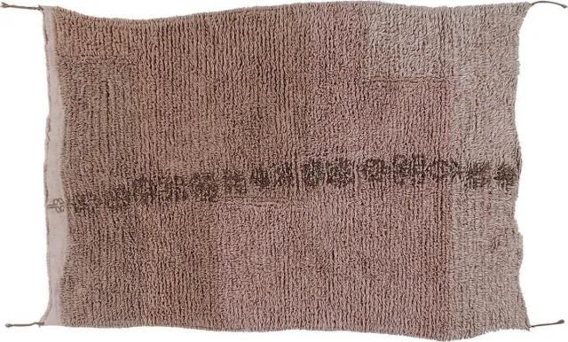 Lorena Canals Vloerkleed - Upendo - 140 x 200 cm Roze, Grijs