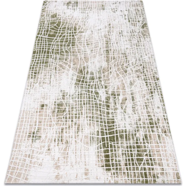 RUGSX Kleden Rugsx Tapijt ACRYL USKUP 9483 ivoor / groen Beige