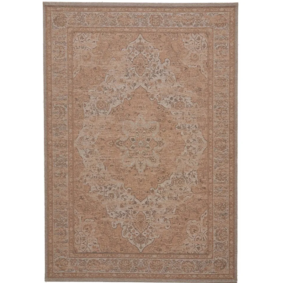NOUS Living binnen- en buitenvloerkleed bruin (290x200 cm)