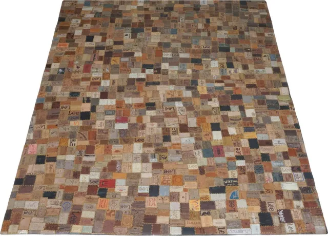 Veer Carpets Karpet Royal Labels 160 x 230 cm Bruin