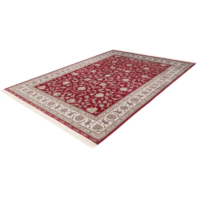 Batucci Vloerkleed - Perzisch Tapijt - Kashmir Stijl - Rood - Ultra Luxe - Handgemaakt - Hoge Dichtheid
