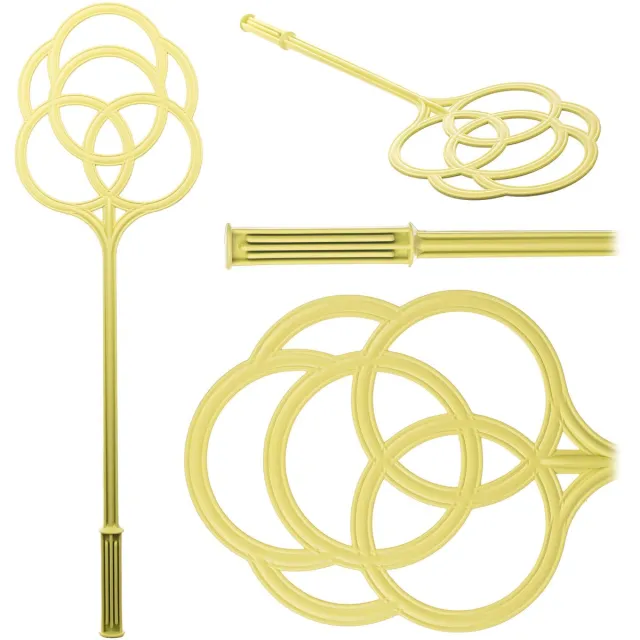KADAX Caussin Tapijtklopper 70,5 x 21 cm Geel