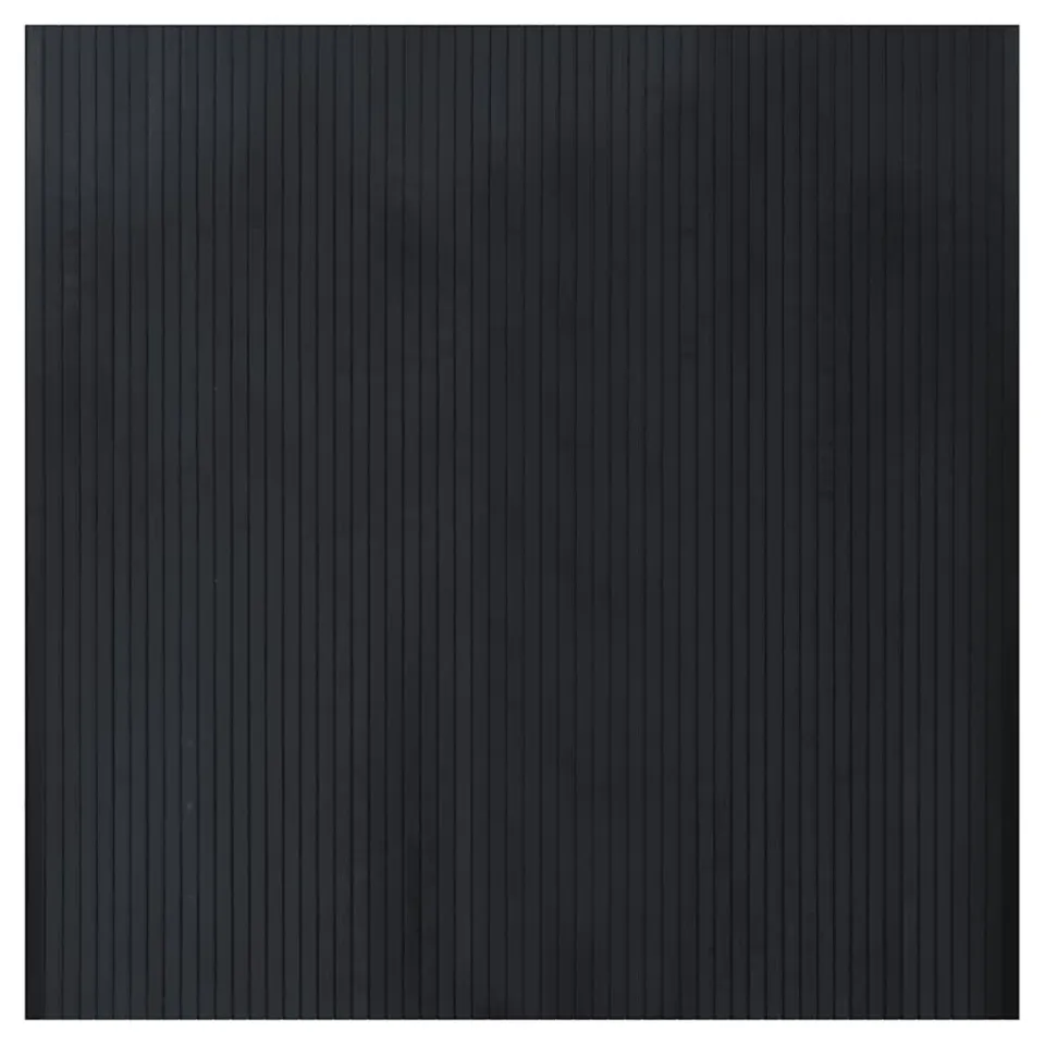 vidaXL Vloerkleed rechthoekig 100x100 cm bamboe zwart, foto 3