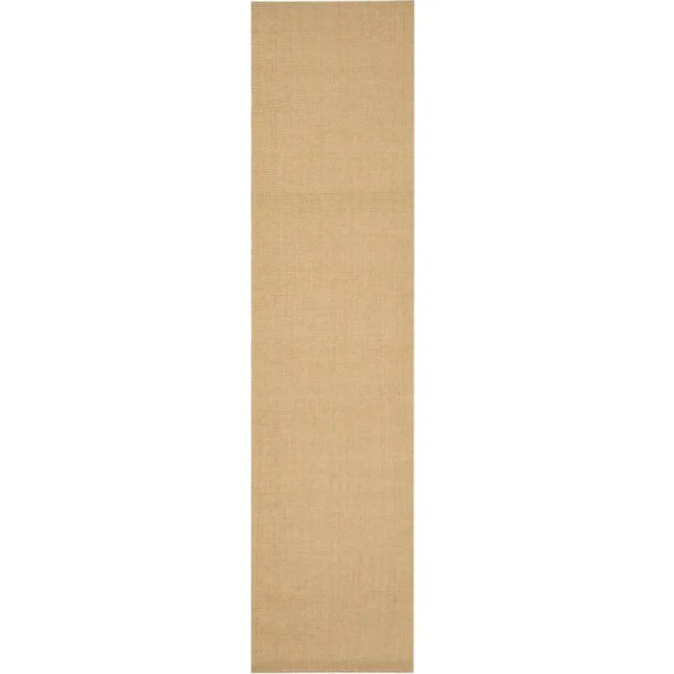 vidaXL Vloerkleed 80x350 cm natuurlijk sisal bruin, foto 3