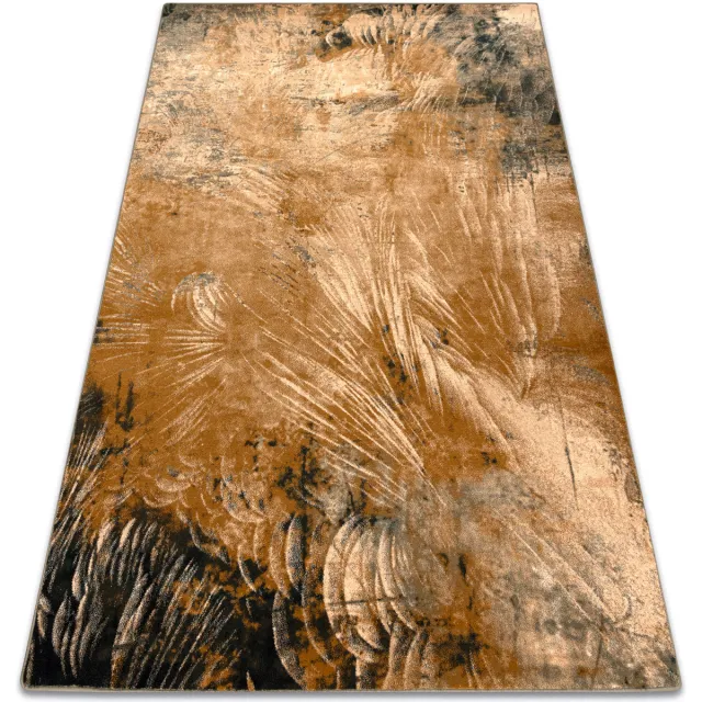 RUGSX Kleden Rugsx tapijt OMEGA Abu Abstractie kamel Bruin