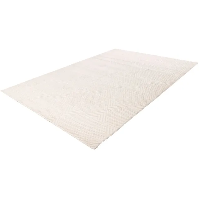 Pierre Cardin Vloerkleed - Modern Tapijt - Laagpolig - Beige - Hoogwaardige Kwaliteit - Comfortabel en Duurzaam