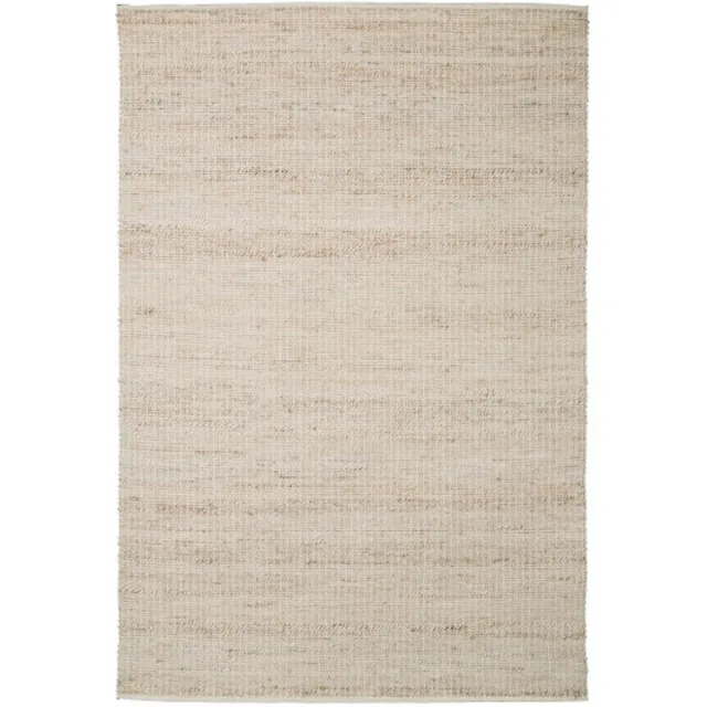 Must Living Hero vloerkleed rechthoekig wol en katoen en jute naturel / ivoor - 170 × 240 cm