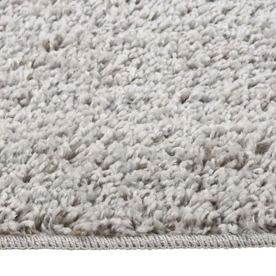 vidaXL Vloerkleed shaggy anti-slip 200x290 cm lichtgrijs grijs, foto 2