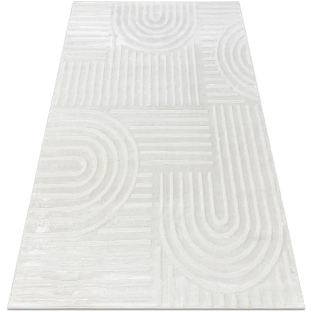 RUGSX Kleden Rugsx Tapijt BALANCE 1918 room - Geometrisch, structuree 140x190 cm Beige