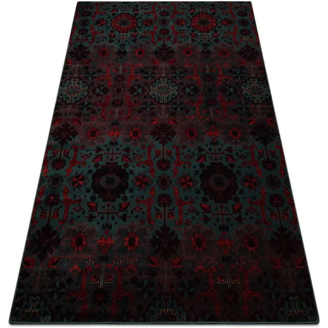 RUGSX Kleden Rugsx Tapijt OMEGA KARAJA bloemen robijn 200x300 cm Rood