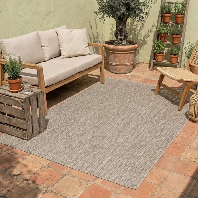 NATURL. Buitenkleed - Costa Taupe - 120x170cm