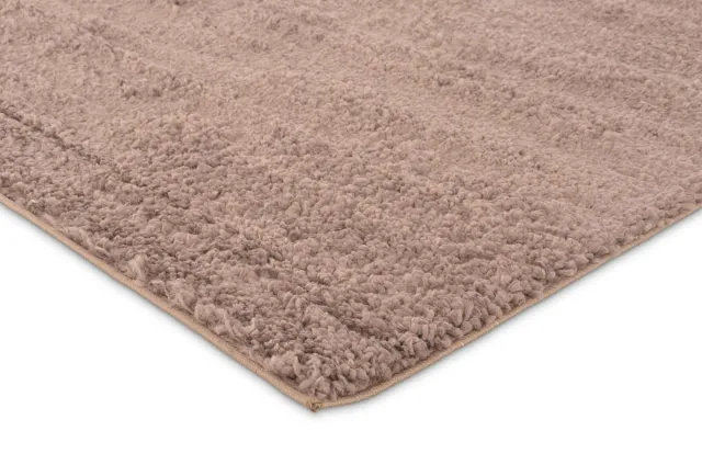 Vercai Rugs Parma Collectie - Hoogpolig Vloerkleed - Shaggy Tapijt voor Woonkamer - Polyester - Taupe